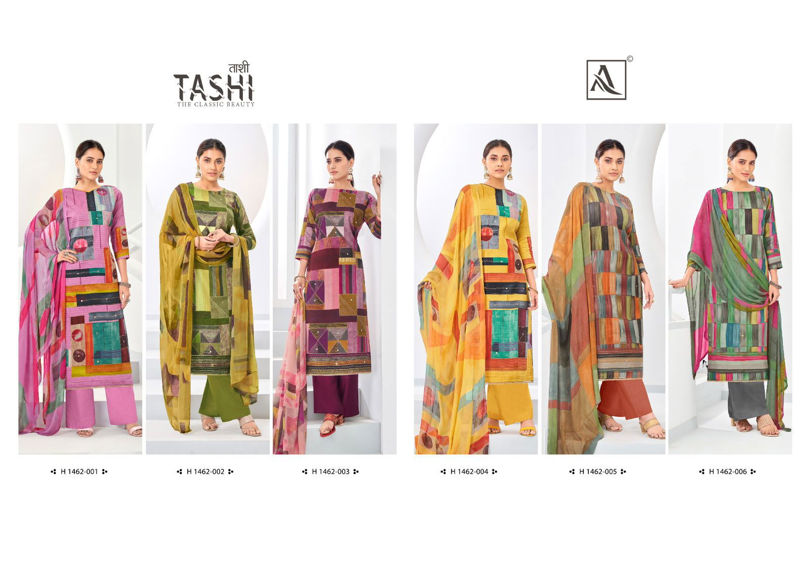 TASHI Tashi By Alok Jam Designer Printed Dress Material Wholesale Market In Surat